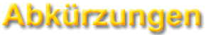 Abkürzungen im Hundesport