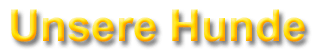 Unsere Hunde